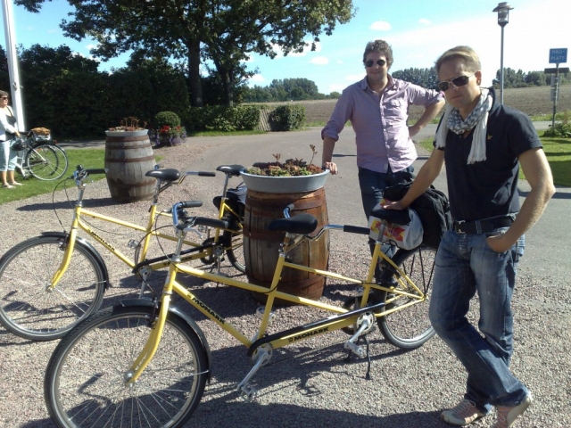 Vi försöker uppbåda krafter för att cykla vidare